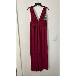 HALARA Deep Red jumpsuit
